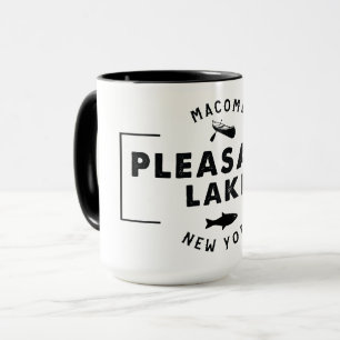 Preto agradável do lago caneca combinado de 15