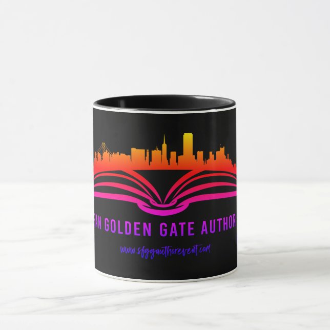 Preto caneca de um evento de 11 onças (Centro)