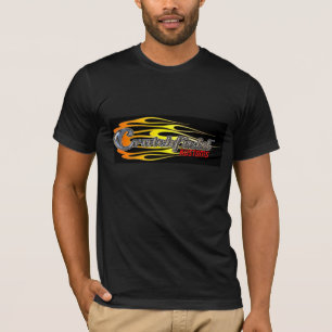 Preto da camisa da alfândega de Crutchfield