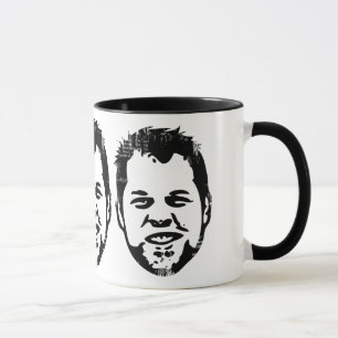 PRETO da CANECA do ícone