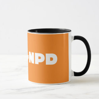 Preto de NDP caneca da campainha de 11 onças