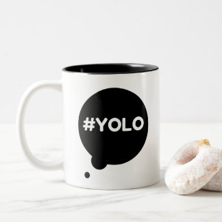 Preto de YOLO caneca de 325 ml