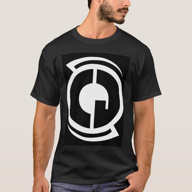 Preto do t-shirt de CGS com URL (Frente)
