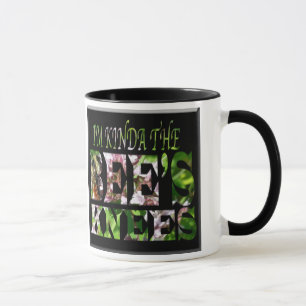Preto dos joelhos da abelha caneca da campainha de