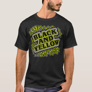 Preto e amarelo -- T-shirt