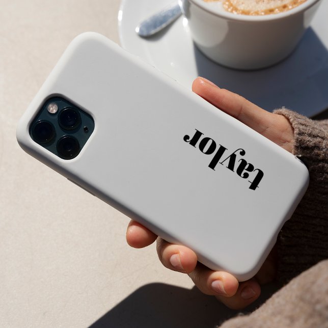 Preto e Branco minimalista moderno personalizado (Criador carregado)