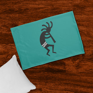 Preto e cerceta de Kokopelli do sudoeste