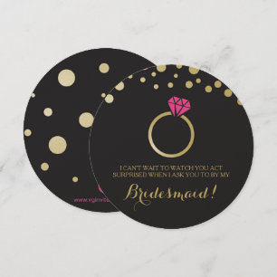 Preto engraçado & falso do ~ do cartão da PROPOS