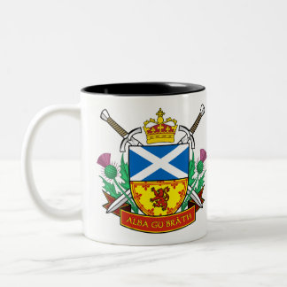 "Preto escocês do bràth alba de gu" caneca do