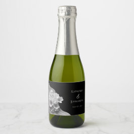 Preto Floral Moderno e Branco