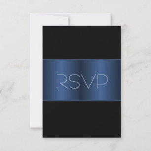 Preto Metálico Azul RSVP