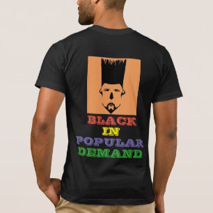 Preto no t-shirt popular da procura