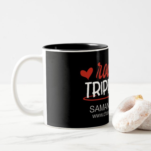 Preto para caneca de estrada (Com Donut)