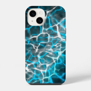 Preto, raio branco azul relâmpago Água Reflexo