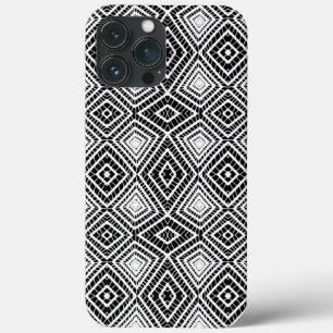 preto Tribal Diamantes Lama Padrão Africano