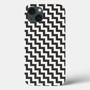 Preto White Diagonal Chevrons iPhone 6 Xtreme Case
