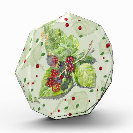 PretoBerry verde e vermelho