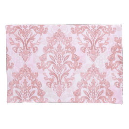 Pretty in Pink Victorian Damask Watercolor Pattern