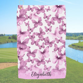 Pretty Pink Butterflies Personalized
