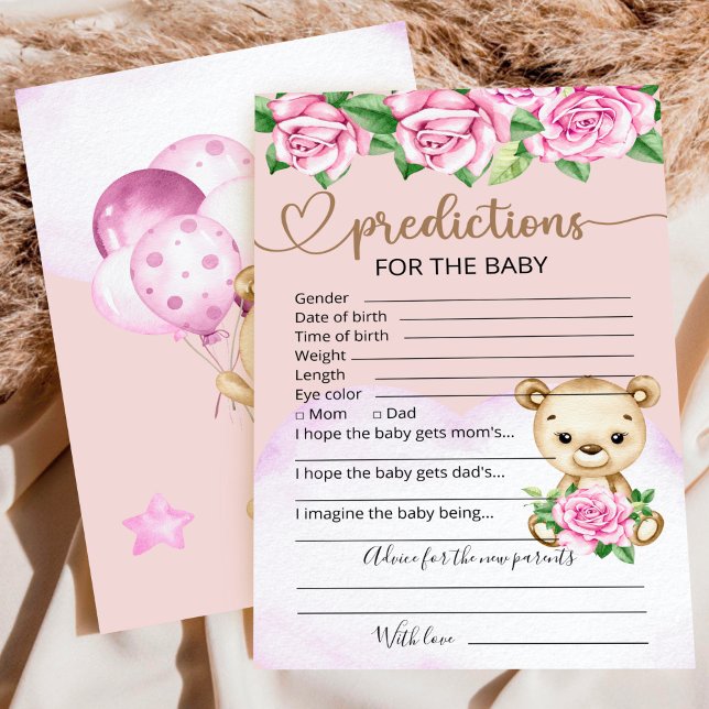 Previsão de Bebês | Jogo de Chá de fraldas (Criador carregado)