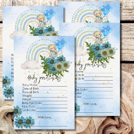 Previsão De Bebês Podemos Esperar Boho Rainbow