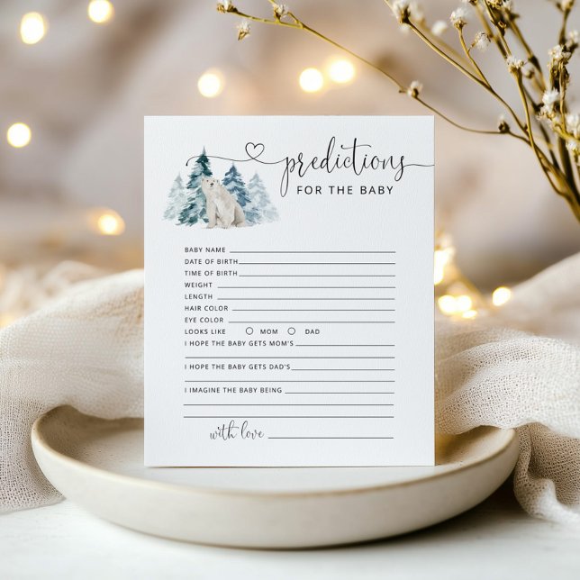 Previsão de ursos polares para bebês (Criador carregado)