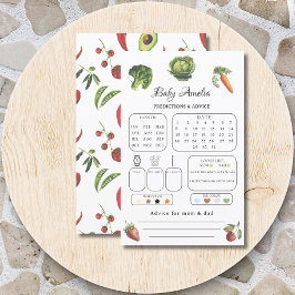 Previsão e aconselhamento de bebês do Jardim Branc