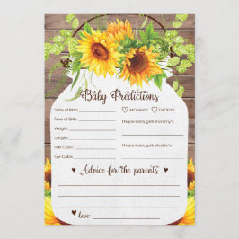 Previsão e Cartão de Aconselhamento para Bebês de