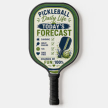 Previsão para hoje da vida diária de Pickleball 