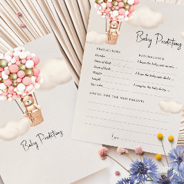 Previsões de Balões de Urso de Conselhos de Jogo d