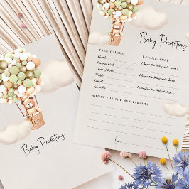 Previsões de Balões de Urso de Conselhos de Jogo d