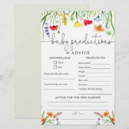 Previsões de bebês: primavera silvestres