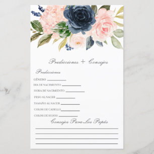 previsões de chás de fraldas em espanhol