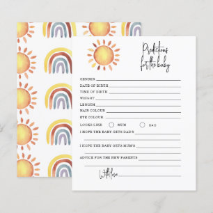 Previsões e conselhos à luz do sol