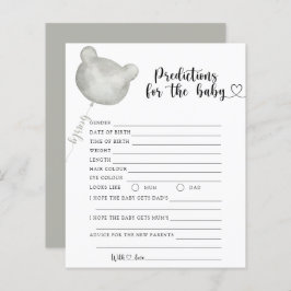 Previsões e conselhos para o bebê URSO