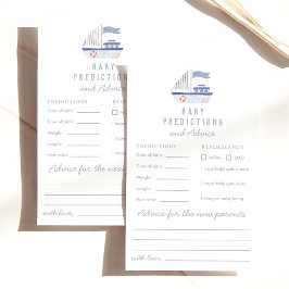 Previsões e conselhos sobre o Chá de fraldas náuti