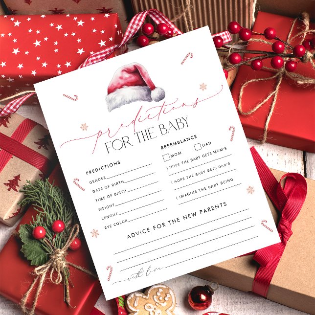 Previsões e Dicas do Chá de Bebê Santa Baby (Criador carregado)