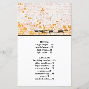 Pricelista de Bee & Honey White