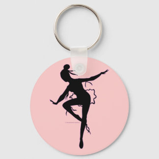 Prima Ballerina Silhouette Chaveiro