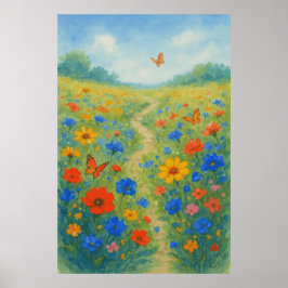 Primavera 7, Whispers de flor selvagem, Impressão 