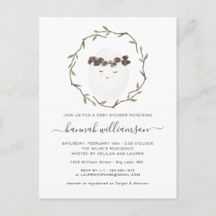 Primavera Baby   Convite para Chá de fraldas de pá