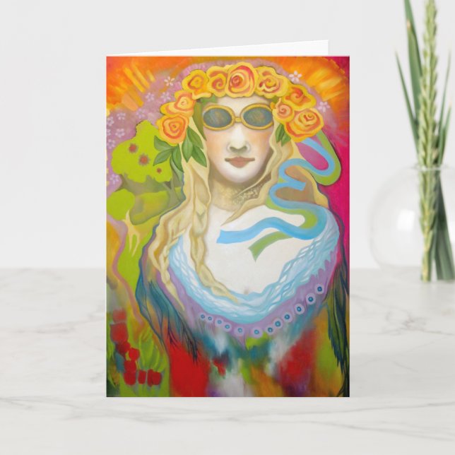 "Primavera, bebê!" Cartão vazio (Frente)