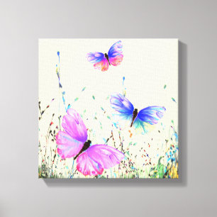 Primavera Borboletas Canvas