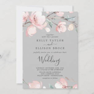 Primavera Cherry Blossom   Convite Para Casas De C
