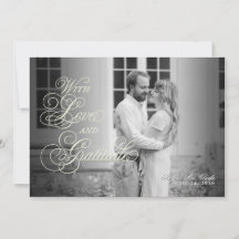 Primavera Chinoiserie Flat Cartões de agradeciment