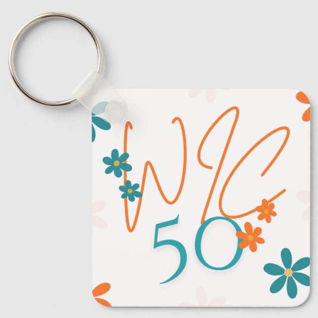 Primavera Collection Squared Chaveiro (Frente)