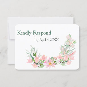 Primavera cor-de-rosa RSVP Wedding floral