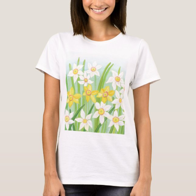 Primavera Daffodils T-Shirt (Frente)