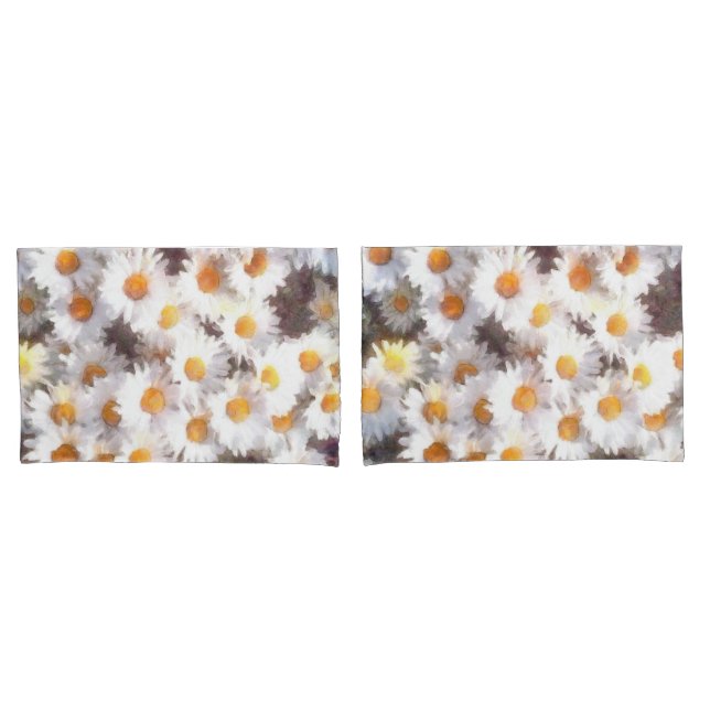 Primavera Daisy Wildflower Watercolor (Frente - conjunto)