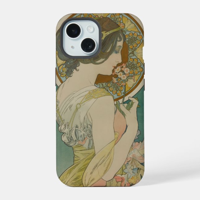 Primavera de Alphonse Mucha (1899) (Verso)